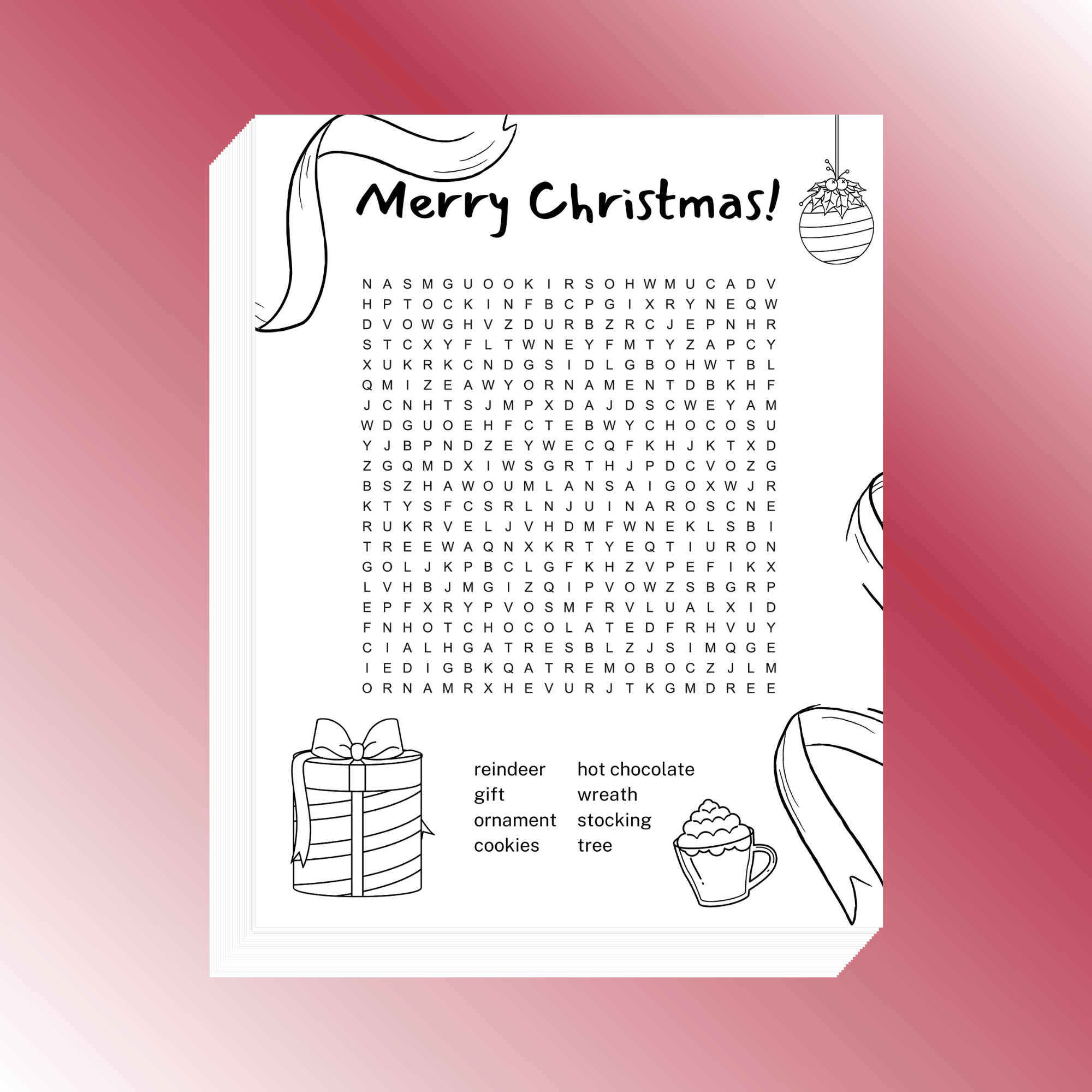 Christmas Word Search Word Search Boss christmas-word-search-word-search-boss